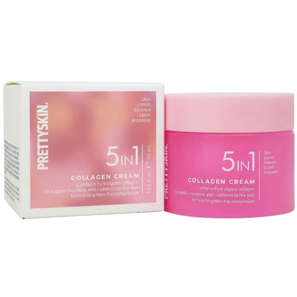 PrettySkin 5-i 1-də Kollagen Üz Kremi 50 ml
