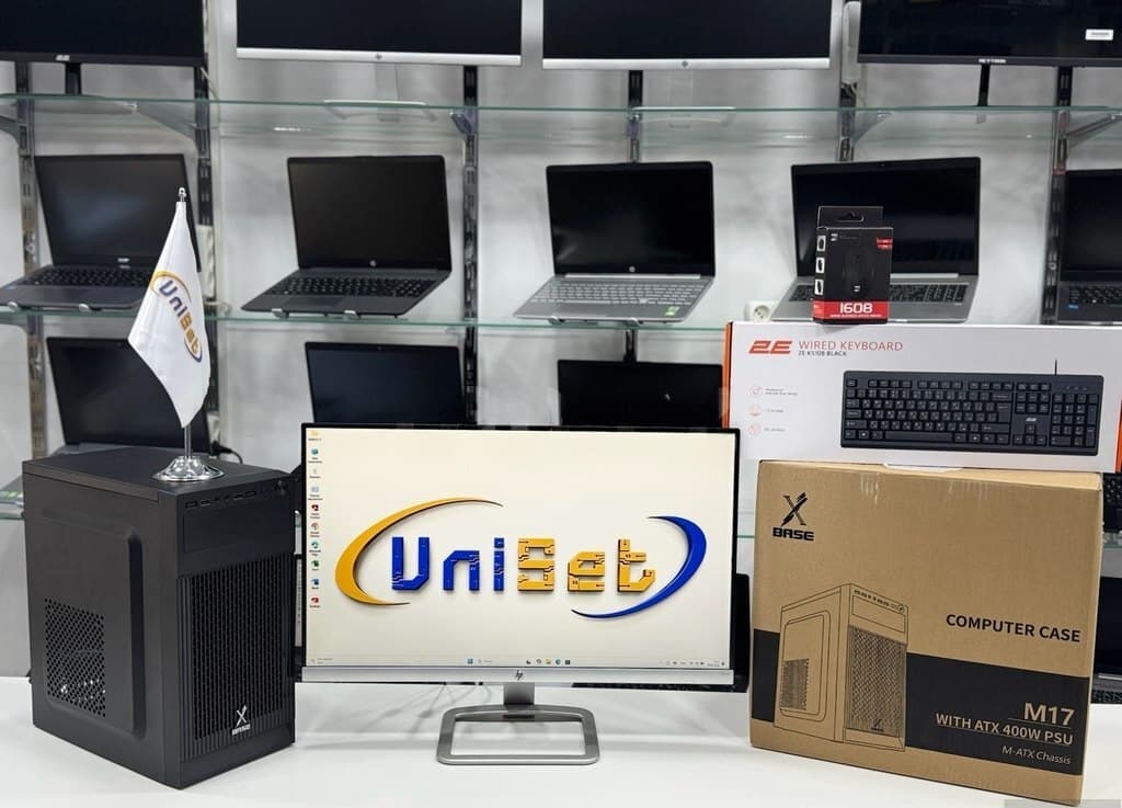 HP Xbase Masaüstü Kompüter Dəsti (i5, 8GB RAM, 512GB SSD)