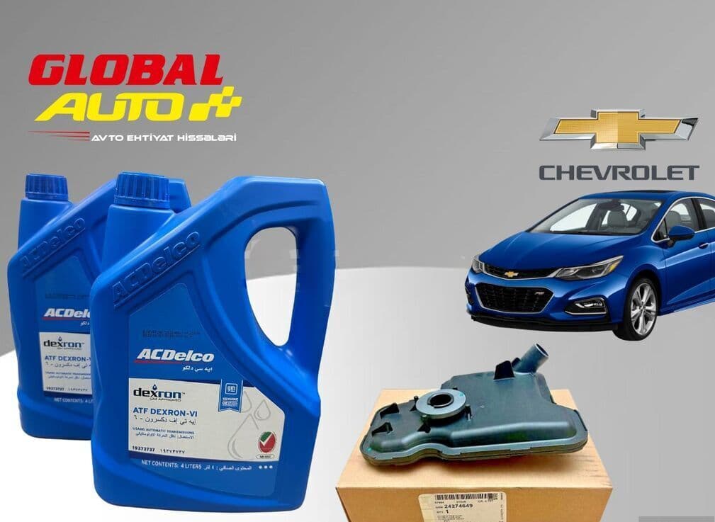 Transmissiya yağı və filteri Chevrolet Cruze 2016-2024