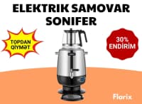 Samovar Paslanmayan polad material — şəkil 1