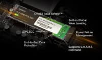 SSD Apacer AS2280Q4L 512GB NVMe PCIe Gen4 — şəkil 2