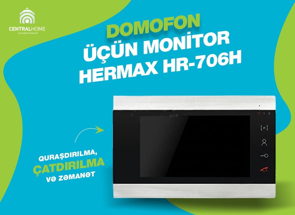 Domofon monitoru Hermax HR-706H