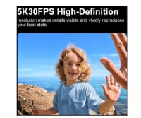 Action kamera MTR40 5K Ultra HD — şəkil 3