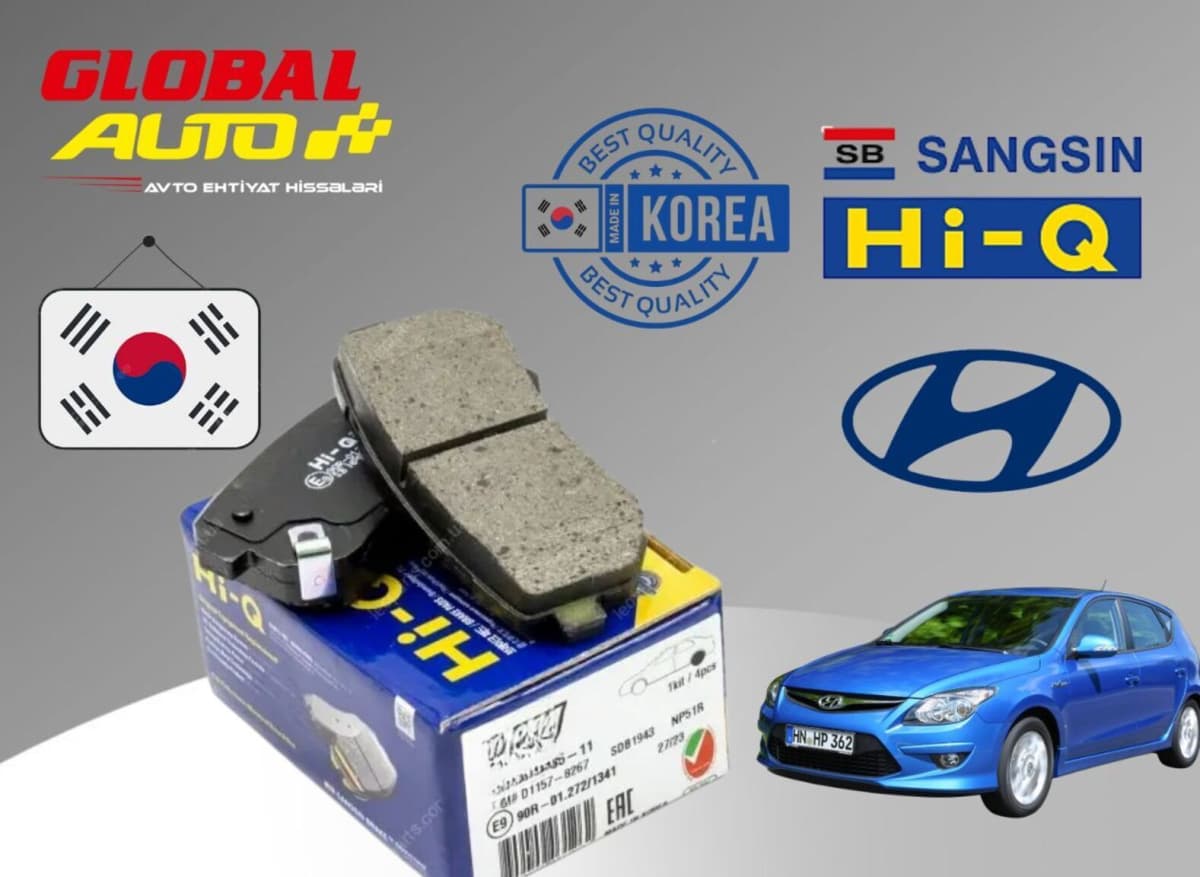 Arxa əyləc bəndi Hyundai i30 (2007–2011)