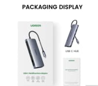 USB-C Hub Ugreen 10-in-1 4K — şəkil 1