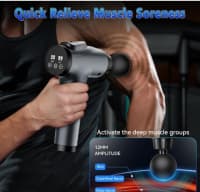 Massage Gun 6 Başlıqlı Masaj Aləti — şəkil 1