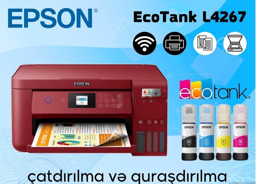 Epson L4267 İnkjey Rəngli Printer
