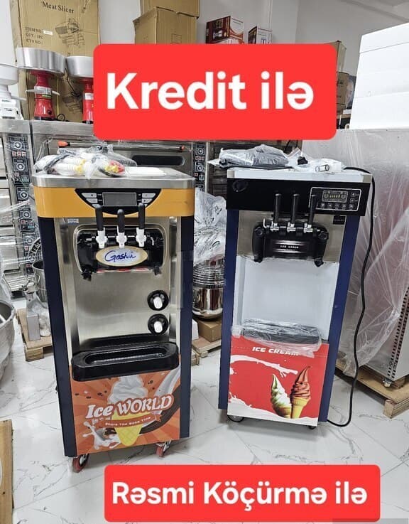 Goshen və Hicon Professional Dondurma Aparatları