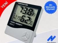 Termometr hiqrometr HTC-1 rəqəmsal — şəkil 1