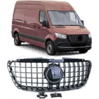 Radiator barmaqlığı Mercedes Sprinter 910 2018 — şəkil 2