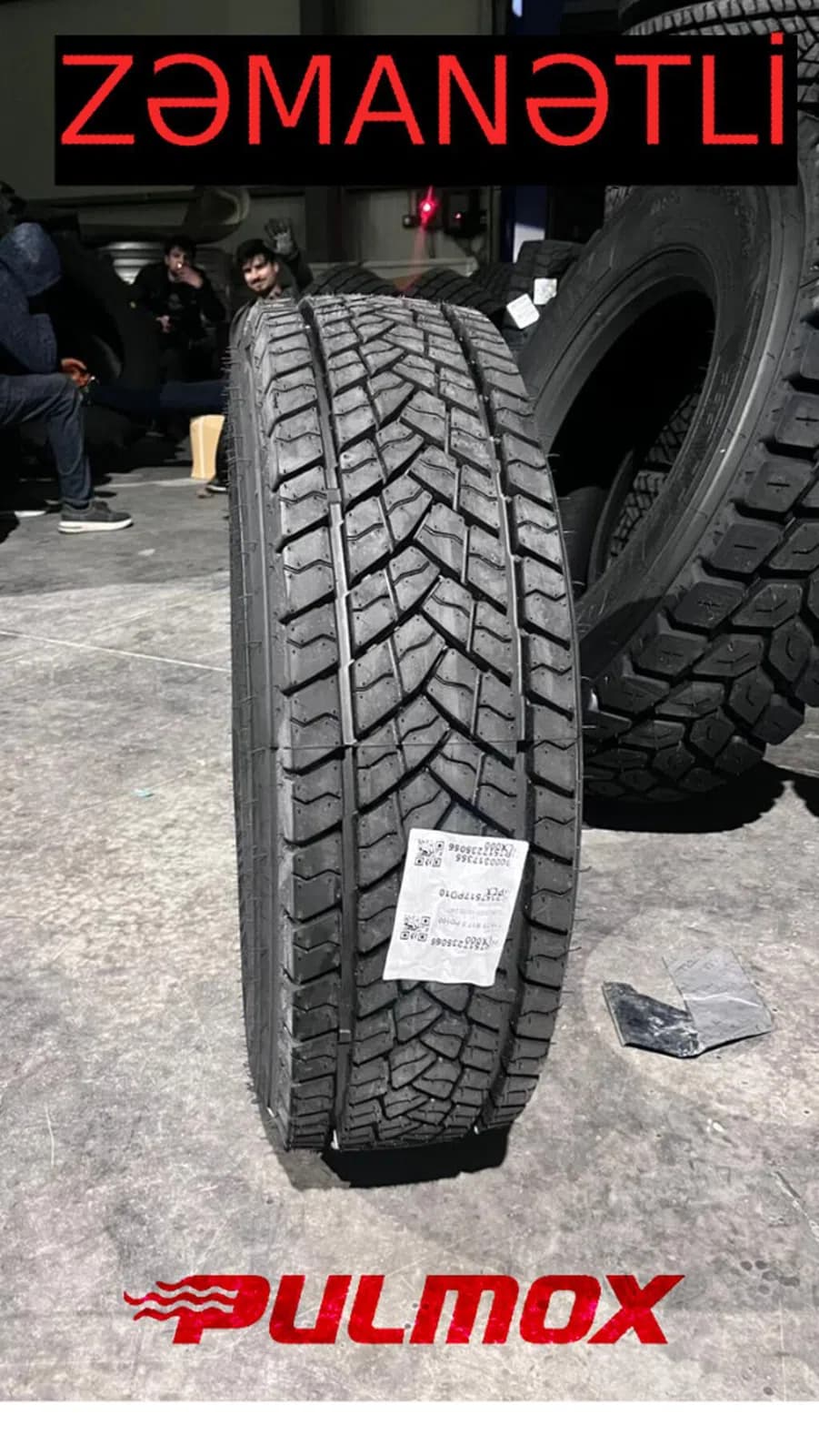 Pulmox 215/75R17.5 (arxa təkərlər)