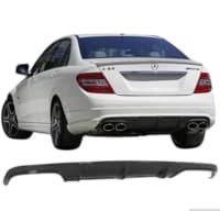 Arxa diffuzer Mercedes W205 AMG — şəkil 5