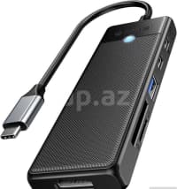 Docking station Orico PWD-6PS-BK-EP 6-in-1 — şəkil 4