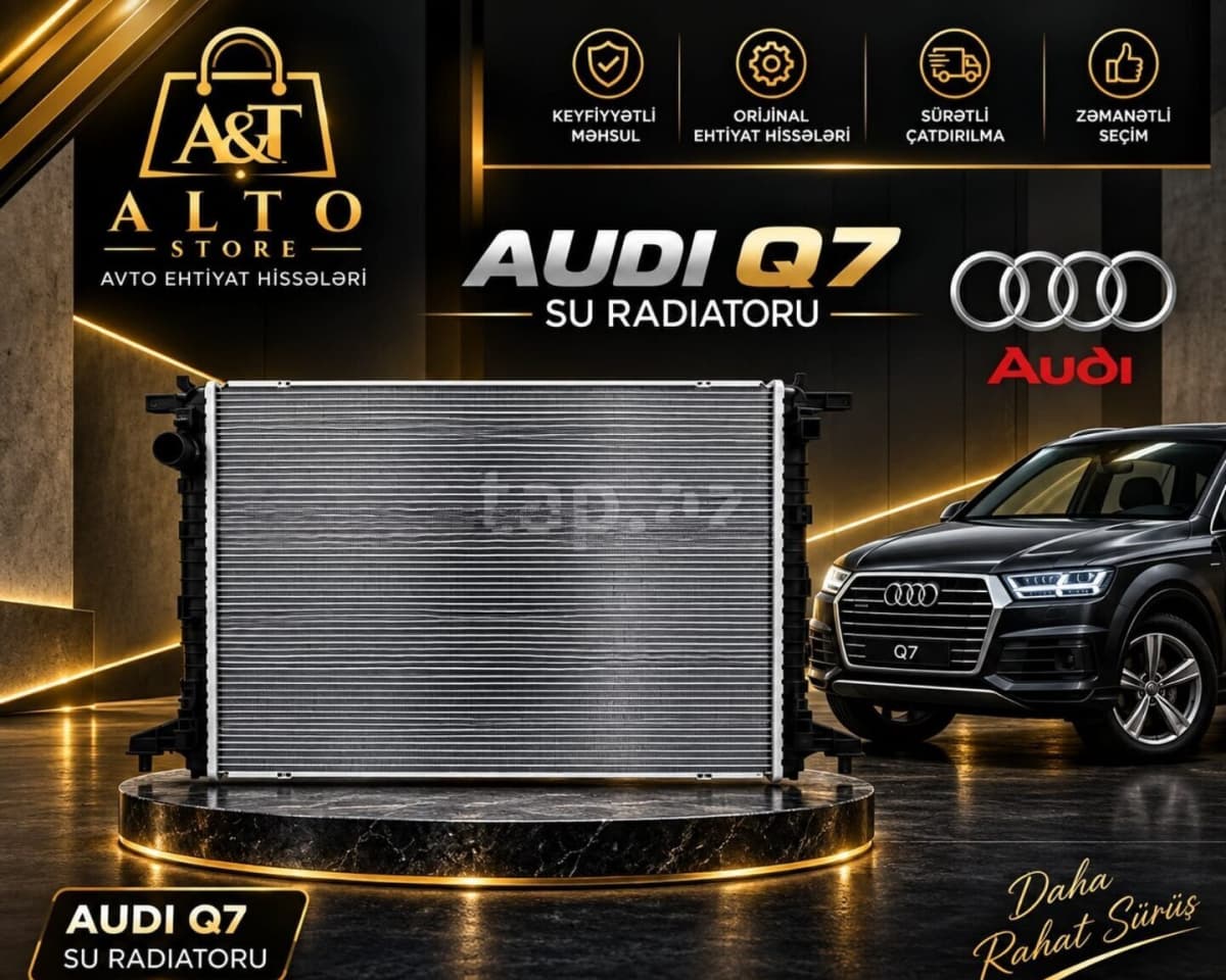 Su radiatoru Audi Q7
