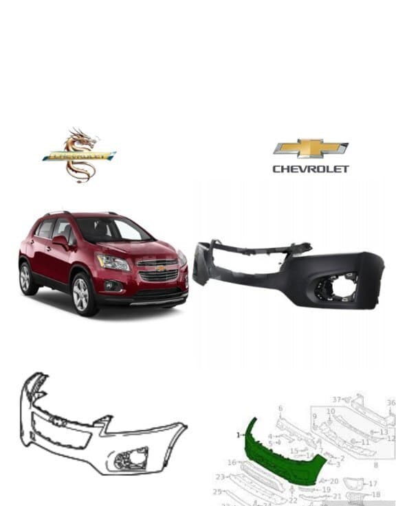 Ön üst bufer Chevrolet Trax 2015