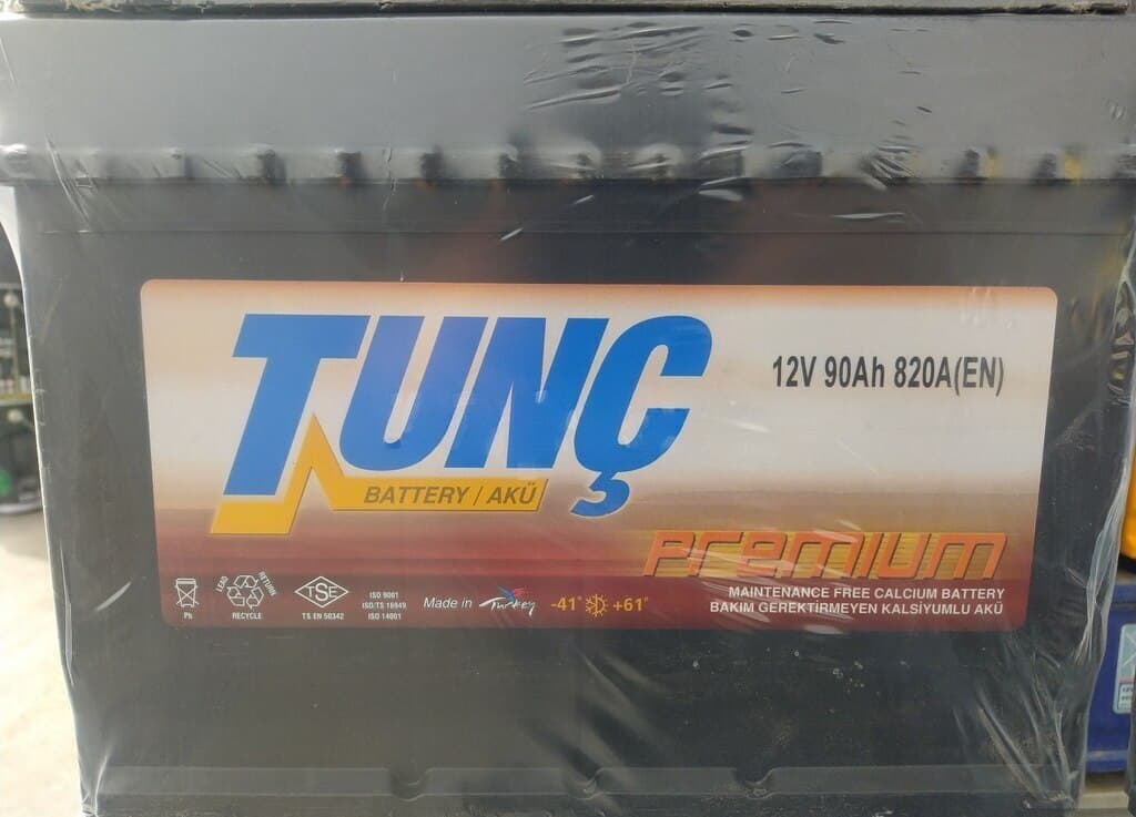 Akkumulyator Tunç 12V 820A (EN)