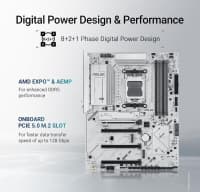 Ana plata B650E Max Gaming WiFi W — şəkil 3