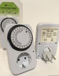 Mexaniki elektrik taymeri 24 saatlıq — şəkil 1