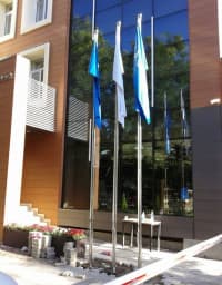 Paslanmaz polad bayraq dirəyi (6-25 metr) — şəkil 8