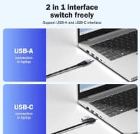Video capture card 4K HDMI to Type-C Type-C to HDMI — şəkil 4