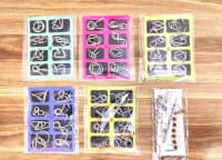 Metal puzzle seti 8 ədədli — şəkil 2