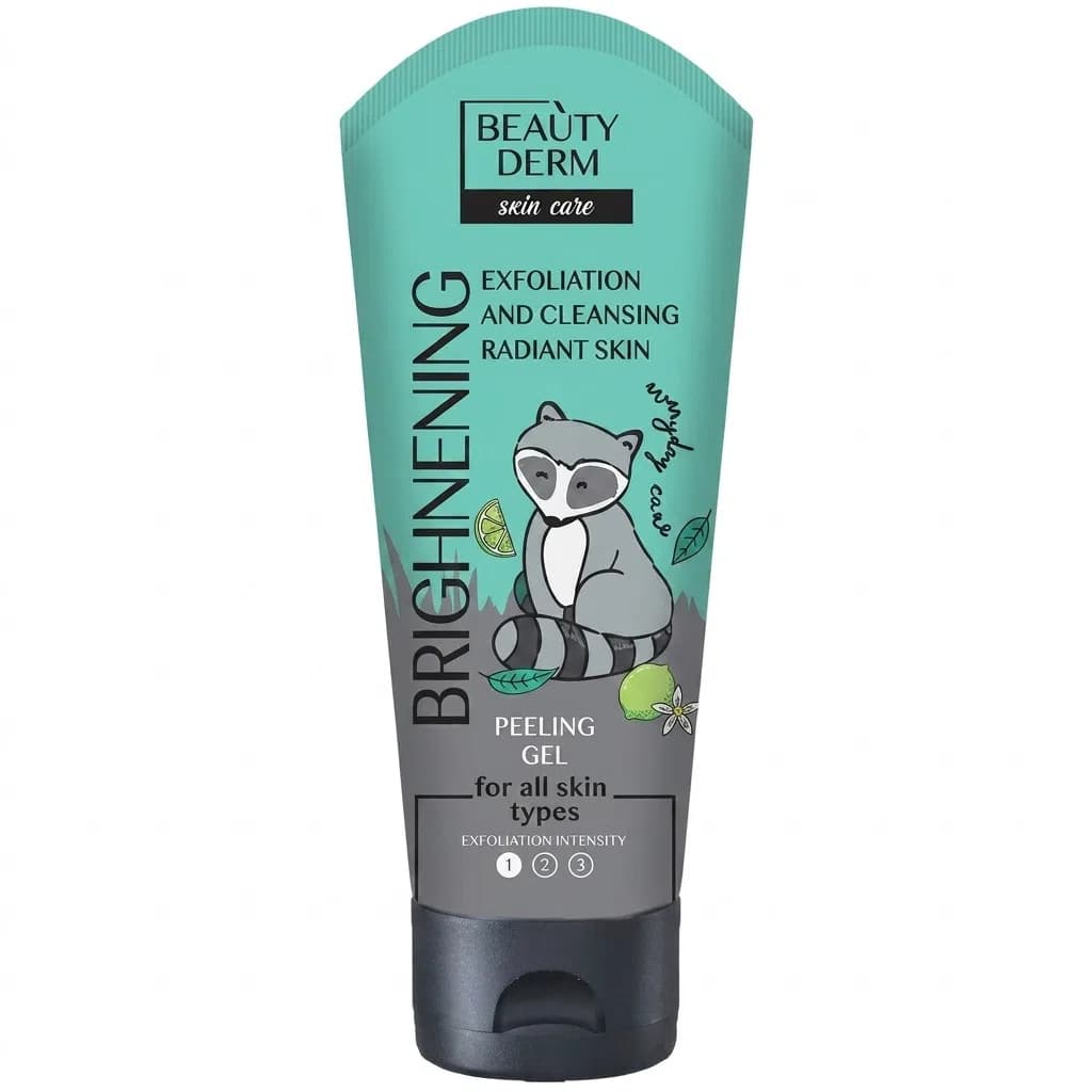 Beautyderm Brightening Üz Üçün Pilinq-Gel, 75 ml