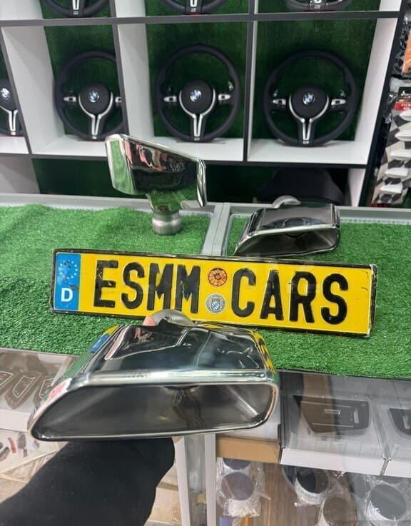 BMW G30 M5 Üslublu Səsboğucu Başlıqları