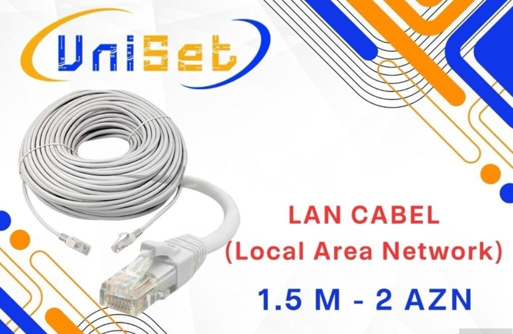 Uniset LAN Kabel 2 Metr