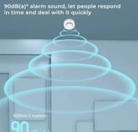 Tüstü detektoru ağıllı WiFi sensoru — şəkil 3