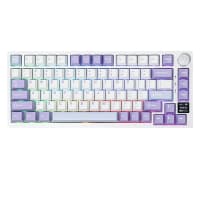 Mexaniki klaviatura Ajazz AK820 V2 Pro Transparent Purple — şəkil 2