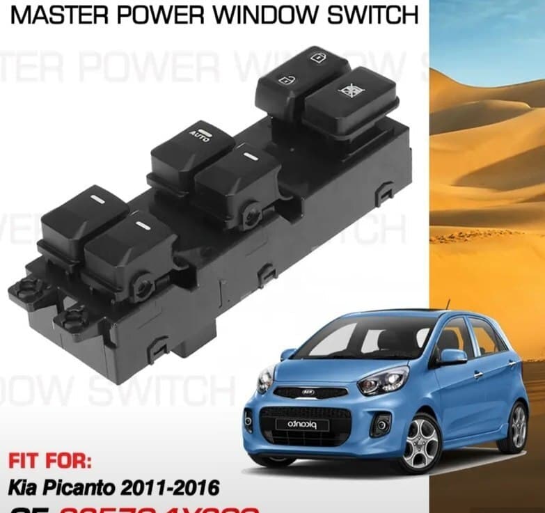 Şüşəqaldıran düymə bloku Kia Picanto 2011-2017