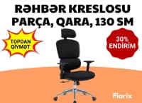 Qara rəng, Ofis üçün kreslo — şəkil 1