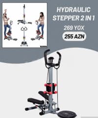 Hydraulic Stepper 2 in 1 Trenajoru — şəkil 3