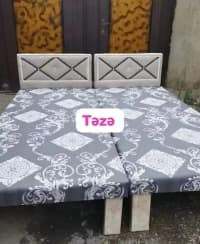 Taxta çarpayı, Gümüşü rəng — şəkil 3