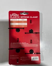 Lockjoin plastik yaylı sıxac 80 mm (4 ədəd) — şəkil 2