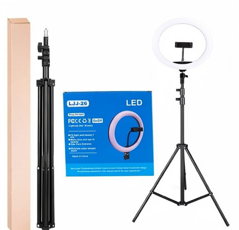 LJJ-20 LED İşıq və Tripod Dəsti
