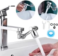 Mətbəx kranı, Gümüşü rəng — şəkil 3