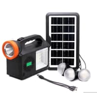 Kempinq fənəri dəsti günəş panelli və powerbank — şəkil 1