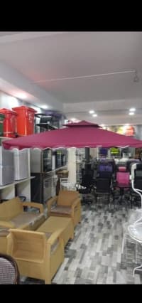 Bağ çətiri Kvadrat, Qırmızı rəng — şəkil 2