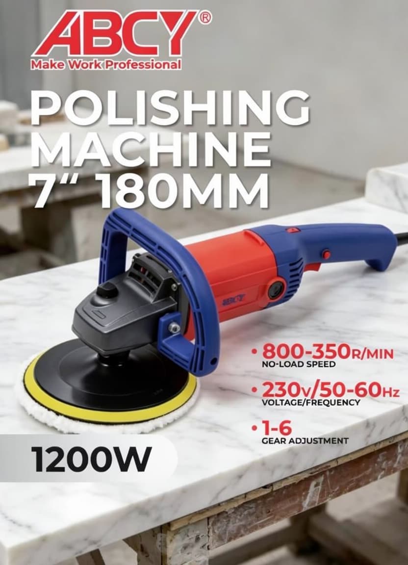 ABCY 1200W 180mm Cilalama Maşını
