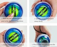 Wrist Ball Qol və Bilək Gücləndirici Trenajor — şəkil 4
