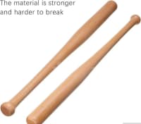 Taxta Beysbol Əsası (Baseball Bat) — şəkil 3