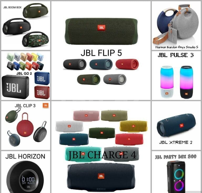 JBL və Harman Kardon Bluetooth Dinamikləri