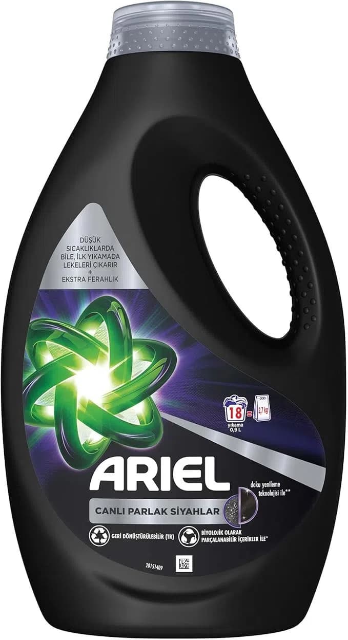 Ariel Qara Parçalar üçün Yuyucu Gel, 0.9 L