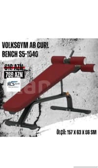 Abdominal press üçün idman skamyası — şəkil 13