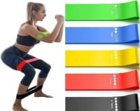5-li Fitness Rezin Bantlar Dəsti — şəkil 3