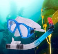 Sualtı Üzmə üçün Maska və Snorkel Dəsti — şəkil 5