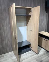 Ofis dolabı İki qapılı, Bej rəng — şəkil 2