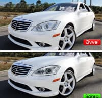 LED farası Mercedes S-Class W221 — şəkil 7