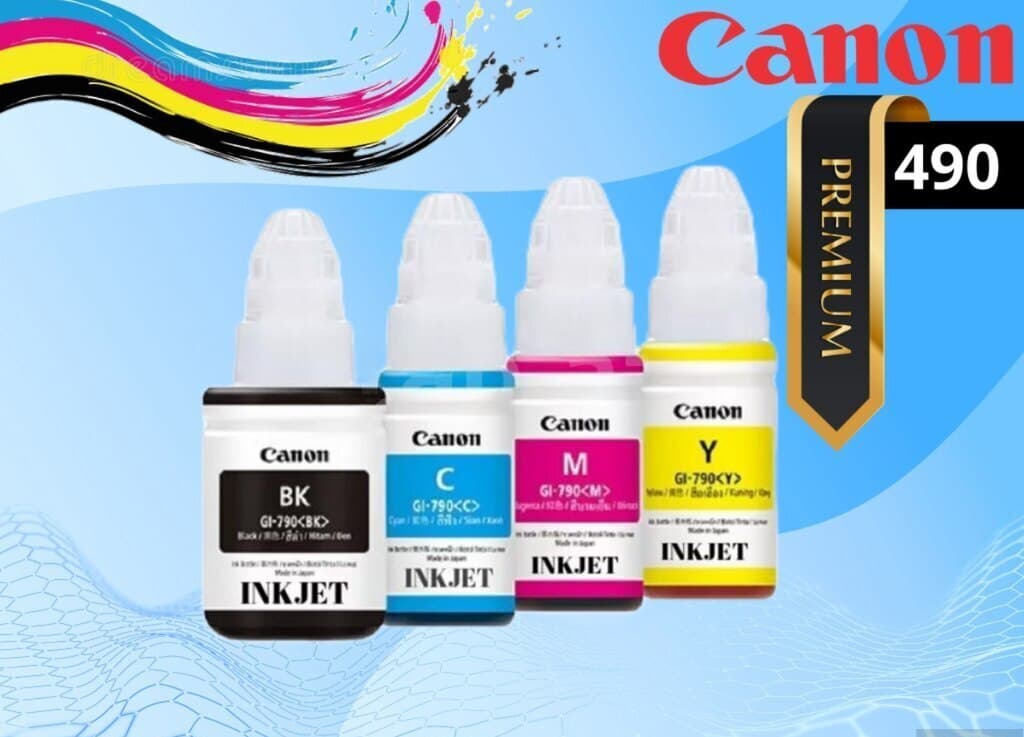 Canon GI-490 Premium Printer Mürəkkəbləri